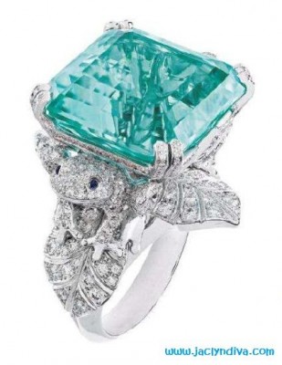 VAN ClEEF & ARPELS-bague-tourmaline-diamants