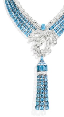 VAN ClEEF & ARPELS-collection Les Voyages Extraordinaires-diamants-aigues marines-or blanc