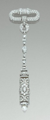 VAN ClEEF & ARPELS-perle de culture-diamants