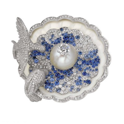 VAN ClEEF & ARPELS-perles-diamants-saphris