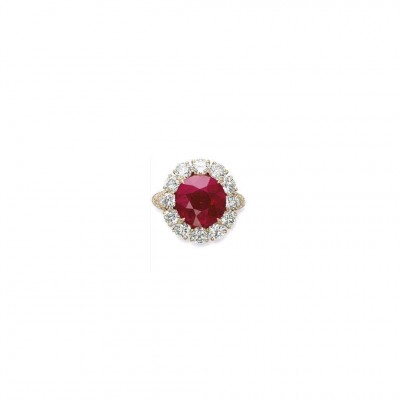 VAN ClEEF & ARPELS-rubis-diamants