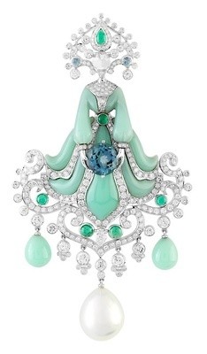 VAN ClEEF & ARPELS-turquoises-saphirs-diamants