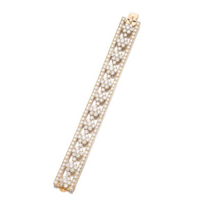 #Van Cleef & Arpels #Diamond #diamant #bracelet #'Snowflake' #1980s