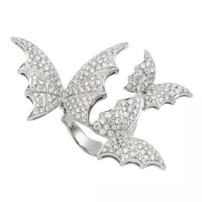 WEBSTER STEPHEN-Collection Flight  by Night-bague Pavé-or blanc-diamants
