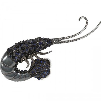 WEBSTER STEPHEN-Collection Jewels Verne-or blanc-hématite-onyx-saphirs-diamants