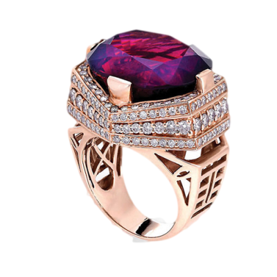 ZORAB -rubellite-diamants