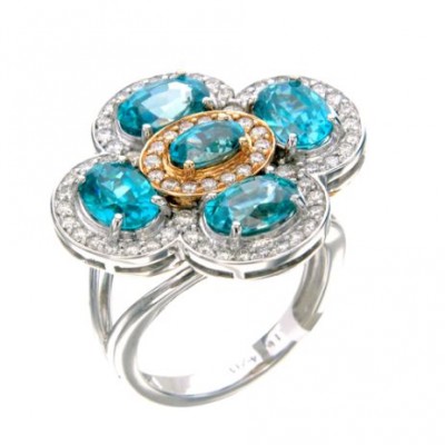 ZORAB-zircon bleu-diamants