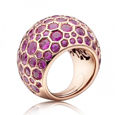de GRISOGONO-saphirs roses-or-bague
