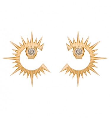 CELINE DAOUST-diamants-boucles d'oreilles