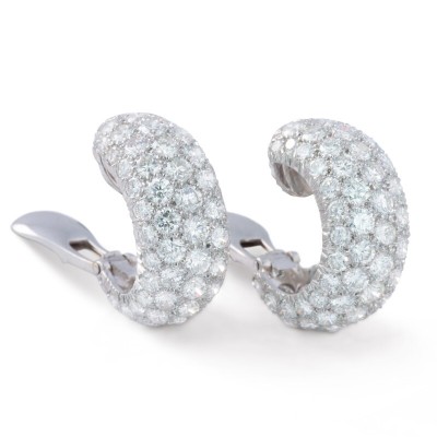 #DAVID WEBB #Earrings #Diamonds #Boucles d'oreilles #diamants