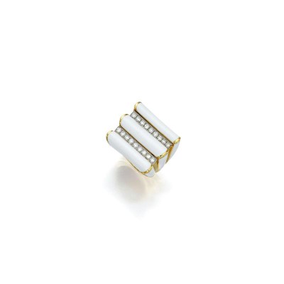 #DAVID WEBB #gold #enamel #diamonds