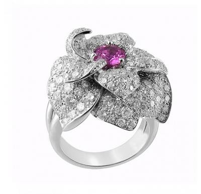 LORIS-Prestige-Camelia-diamants-saphir rose