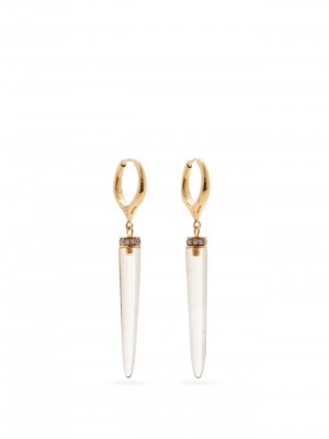 #NOOR FARES #Earrings #Quartz #Diamonds #Boucles d'oreilles #Diamants