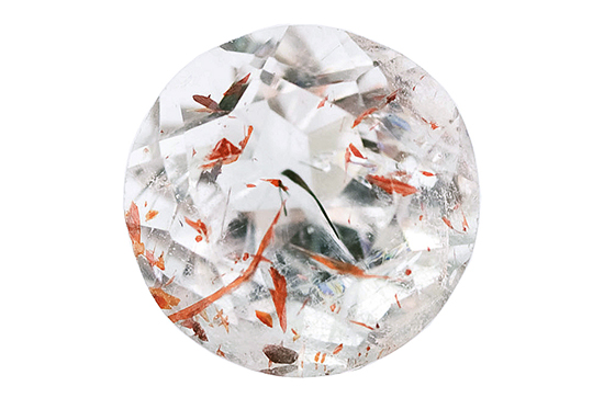 Quartz w Lepidocrocite