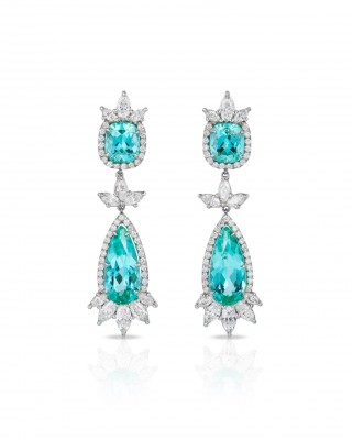 ALEXIA CONNELLAN - Mint tourmalines - Diamonds