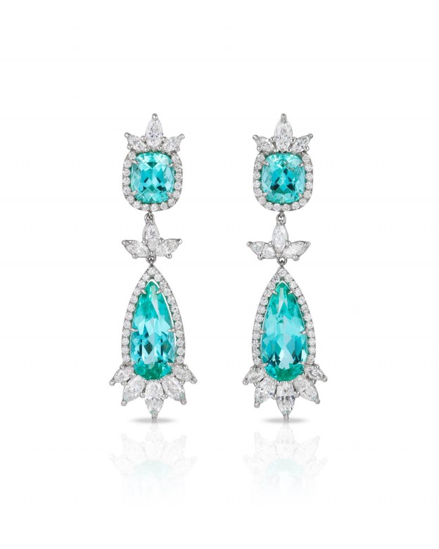 ALEXIA CONNELLAN - Mint tourmalines - Diamonds