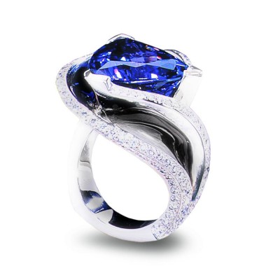 #MARK SCHNEIDER #Tanzanite #Diamonds