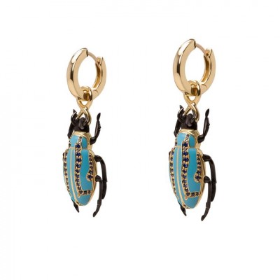MING-earrings-enamel-boucles d'oreilles-émail