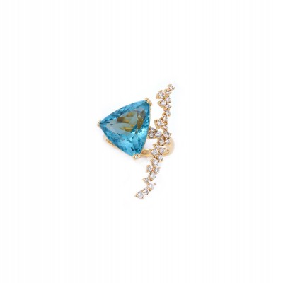 PALOMA SANCHEZ Aquamarine Diamonds VVS E