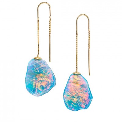 PALOMA SANCHEZ- earrings-gold-australian opals