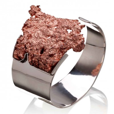 PALOMA SANCHEZ-rough cupper-bangle