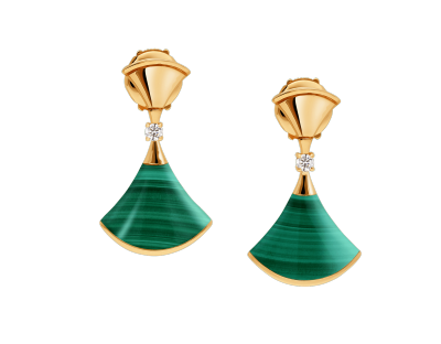 BULGARI-earings-malachite-diamonds