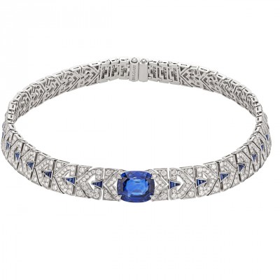 #BULGARI #COLLIER #Saphirs #sapphires #diamants #diamonds