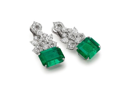 #BULGARI # HighJewelry #CollectionMagnifica #Earrings #Diamonds #Emeralds