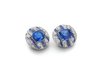 #BULGARI # HighJewelry #CollectionMagnifica #Earrings #Diamonds #Sapphires