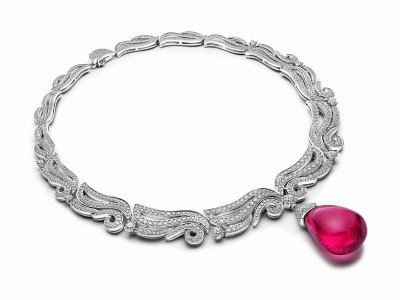 #BULGARI # HighJewelry #collier #Necklace #SpinelTadjikistan #Diamonds ##BULGARI # HighJewelry #collier #Necklace. #diamonds#CollectionMagnifica jpg
