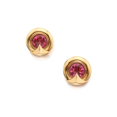 #BULGARI #Tourmaline #Earclips