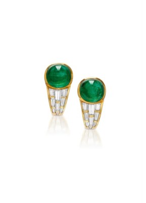 #BULGARI #emeralds #diamonds #earrings