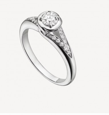 #BULGARI #engagment ring #diamond #diamant #platinum #platines