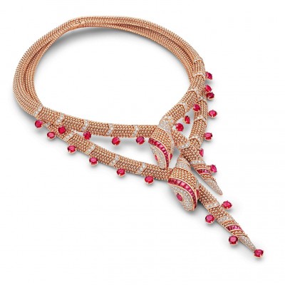 #BVLGARI #rubies #diamonds #rubis #diamants #necklace #collier