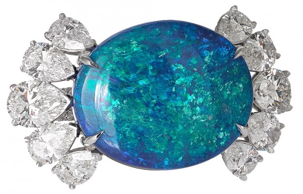 DAVID MORRIS - black opal - diamonds