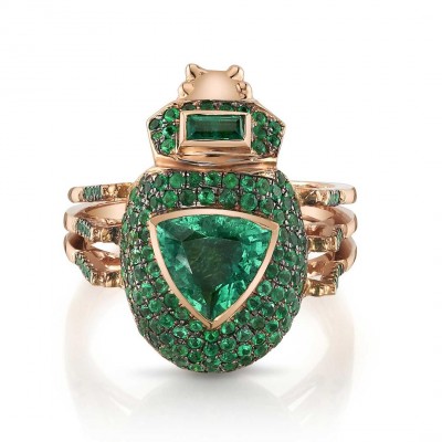 DANIELA VILLEGAS-flower-beetles-romancing-the-stone-ring-emeralds