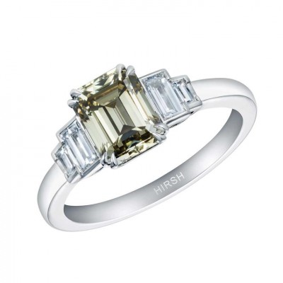 HIRSHartemis-olive-green-diamond-ring