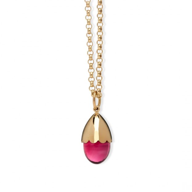 JESSICA MCCORMACK-gold-pink-tourmaline-pendant