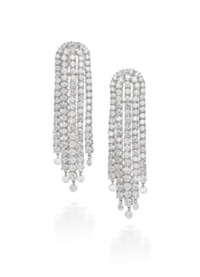 #KAREN SUEN #earrings #white-diamonds