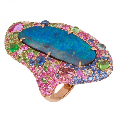 MARGOT MC KINNEY -Austrainan-opal-Boulder-peridot-sapphire