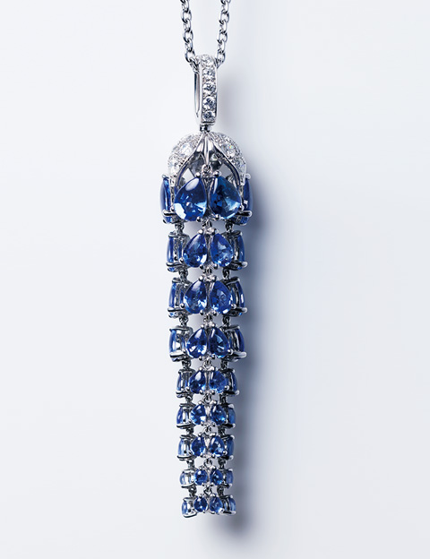 NIWAKA- sapphires - saphirs - pendentif - pendant