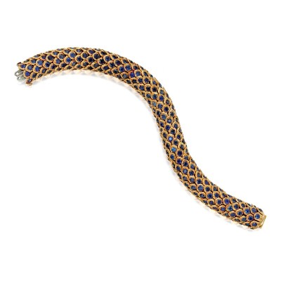 #BOIVIN #Gold #Sapphires #Bracelet