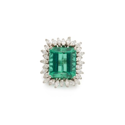 #H-STERN #Tourmaline #Diamond #Ring #Tourmaline #Diamant #Bague