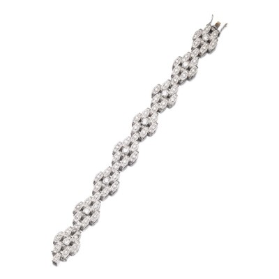 #RENE BOIVIN #Diamond #bracelet #diamant #circa 1938