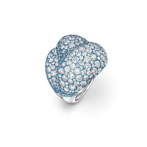 VANIA LELES-Kilimanjaro-18+Karat-White+Gold-White+Diamonds-Titanium-Ring