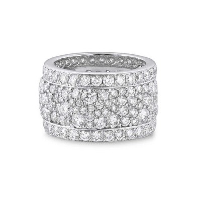 VANIA LELES-Legends+of+Africa-18+Karat-White+Gold-White+Diamonds-Ring