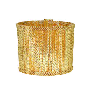 VANIA LELES-Makeda-18+Karat-Yellow+Gold-Cuff