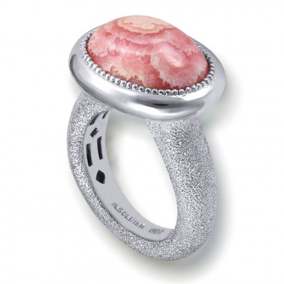 ALEX-SOLDIER #Gold Cocktail Ring #Diamonds #Diamants #Rhodochrosite