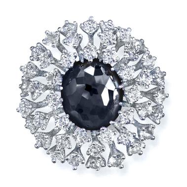 #ALEX SOLDIER #Ring #Bague #Sterling Silver #Astra Ring #Hematite #Topaz #Topaze