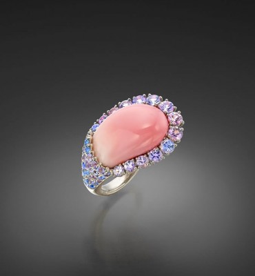 ASSAEL#Natural-Conch-Pearl#Lavender-Spinel